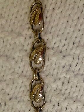 Danecraft(?) Vintage Leaf Bracelet